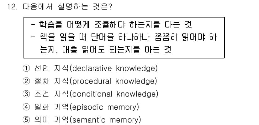 청소년상담사_3급(2교시)(구) 2019년 12번 - 정답과 핵심 포인트를 검수 중인 기출문제