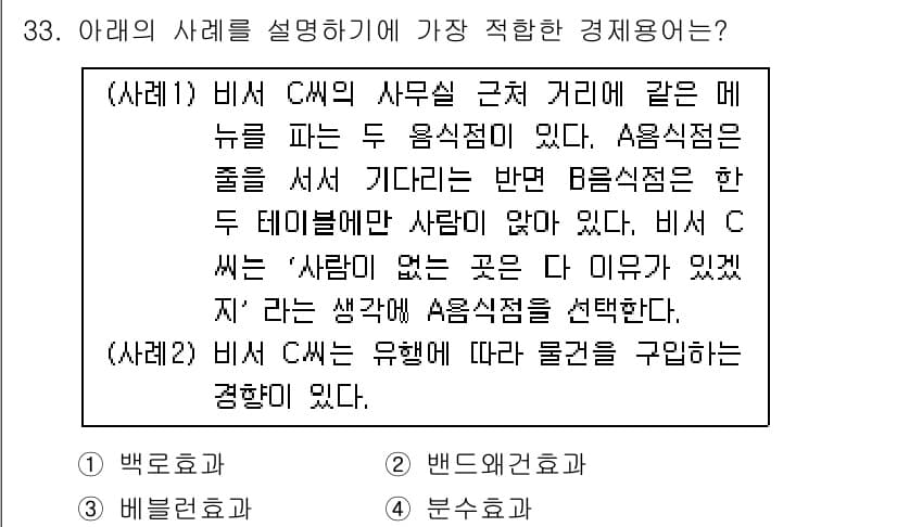 비서_1급 2019년 33번 - 정답과 핵심 포인트를 검수 중인 기출문제