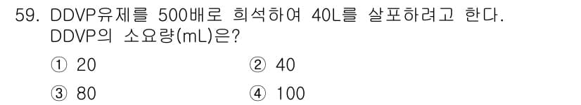 원예기능사 2015년 59번 - 정답과 핵심 포인트를 검수 중인 기출문제