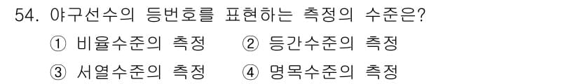 사회조사분석사_2급 2019년 54번 - 정답과 핵심 포인트를 검수 중인 기출문제