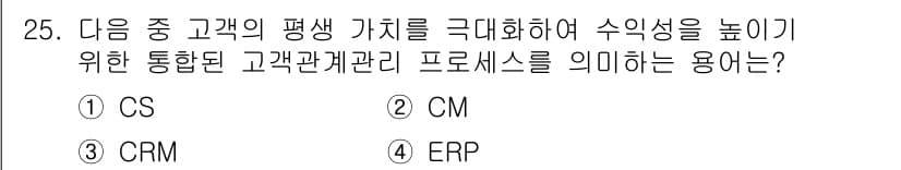 전자상거래운용사 2019년 25번 - 정답과 핵심 포인트를 검수 중인 기출문제