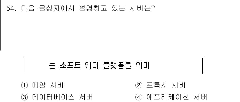 전자상거래운용사 2019년 54번 - 정답과 핵심 포인트를 검수 중인 기출문제