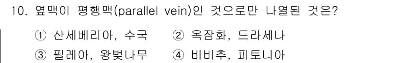 화훼장식기사 2016년 10번 - 정답과 핵심 포인트를 검수 중인 기출문제