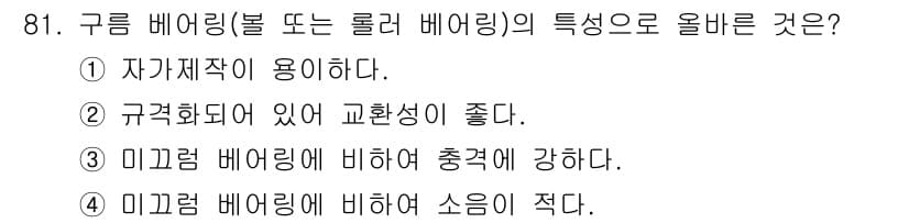 의공산업기사 2016년 81번 - 정답과 핵심 포인트를 검수 중인 기출문제