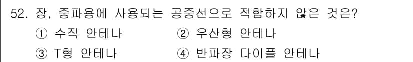 전파전자기능사(구) 2016년 52번 - 정답과 핵심 포인트를 검수 중인 기출문제