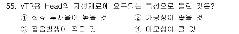 전파전자기능사(구) 2016년 55번 - 정답과 핵심 포인트를 검수 중인 기출문제