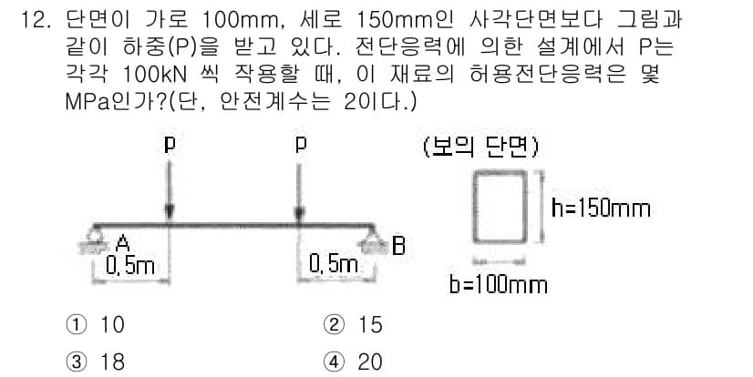 일반기계기사 2019년 12번 - 정답과 핵심 포인트를 검수 중인 기출문제
