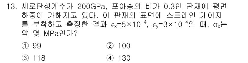 일반기계기사 2019년 13번 - 정답과 핵심 포인트를 검수 중인 기출문제
