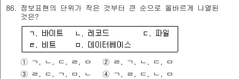 무선설비기사 2019년 85번 - 정답과 핵심 포인트를 검수 중인 기출문제