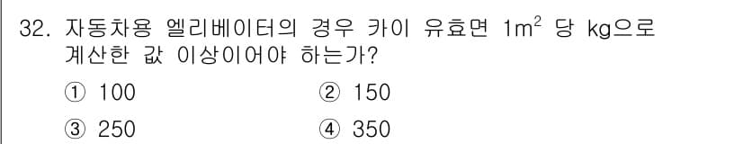 승강기기사 2019년 33번 - 정답과 핵심 포인트를 검수 중인 기출문제