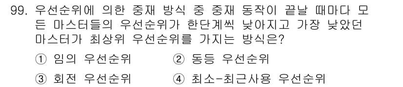 전자기사 2019년 99번 - 정답과 핵심 포인트를 검수 중인 기출문제