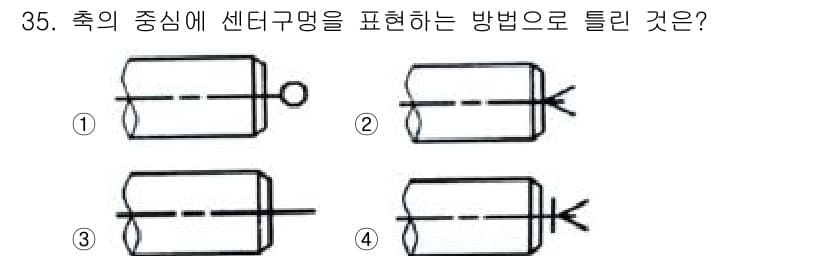 기계설계산업기사 2019년 35번 - 정답과 핵심 포인트를 검수 중인 기출문제
