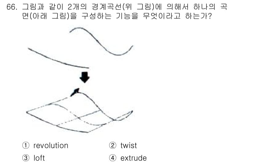 기계설계산업기사 2019년 66번 - 정답과 핵심 포인트를 검수 중인 기출문제