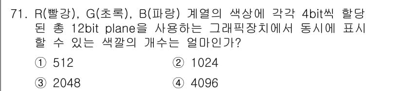 기계설계산업기사 2019년 71번 - 정답과 핵심 포인트를 검수 중인 기출문제