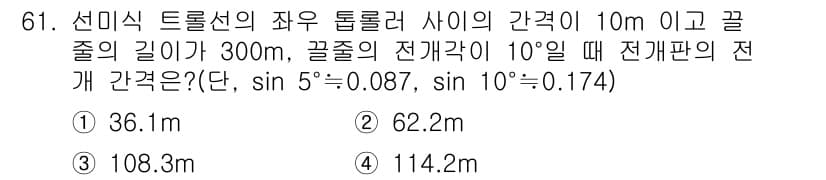 어로산업기사 2015년 61번 - 정답과 핵심 포인트를 검수 중인 기출문제
