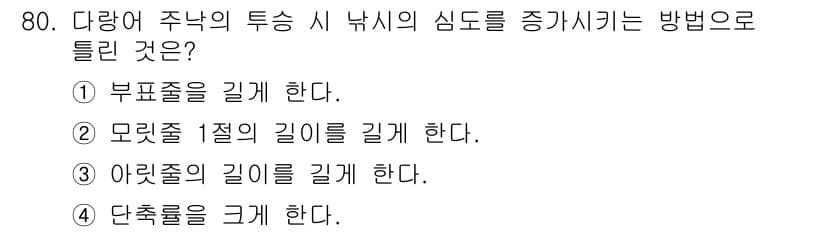 어로산업기사 2017년 80번 - 정답과 핵심 포인트를 검수 중인 기출문제