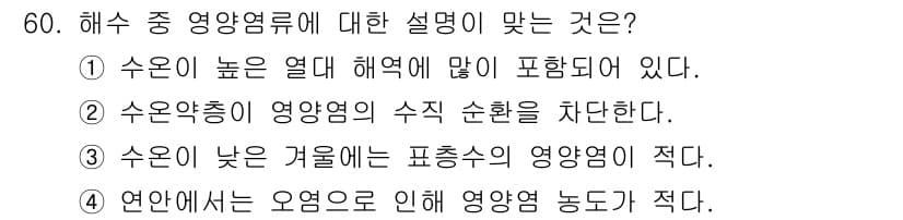 어로산업기사 2018년 60번 - 정답과 핵심 포인트를 검수 중인 기출문제