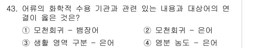어로산업기사 2019년 43번 - 정답과 핵심 포인트를 검수 중인 기출문제
