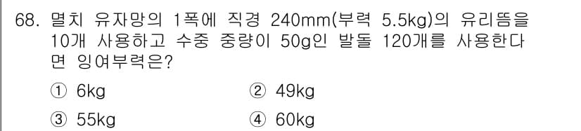 어로산업기사 2019년 68번 - 정답과 핵심 포인트를 검수 중인 기출문제