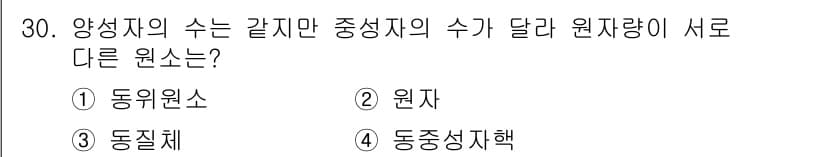 방사선비파괴검사산업기사 2016년 30번 - 정답과 핵심 포인트를 검수 중인 기출문제