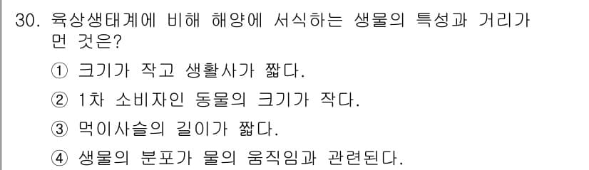 해양환경기사 2017년 30번 - 정답과 핵심 포인트를 검수 중인 기출문제