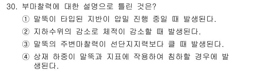 건설재료시험기사 2019년 32번 - 정답과 핵심 포인트를 검수 중인 기출문제
