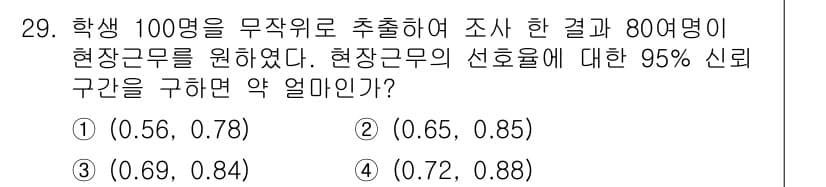 품질경영산업기사 2019년 29번 - 정답과 핵심 포인트를 검수 중인 기출문제