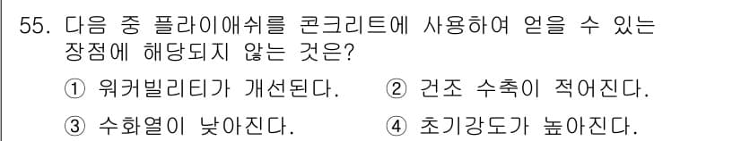 조경산업기사 2019년 56번 - 정답과 핵심 포인트를 검수 중인 기출문제