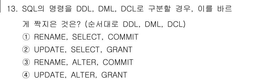 계리직공무원_컴퓨터_일반 2019년 13번 - 정답과 핵심 포인트를 검수 중인 기출문제