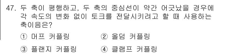 승강기산업기사 2019년 47번 - 정답과 핵심 포인트를 검수 중인 기출문제