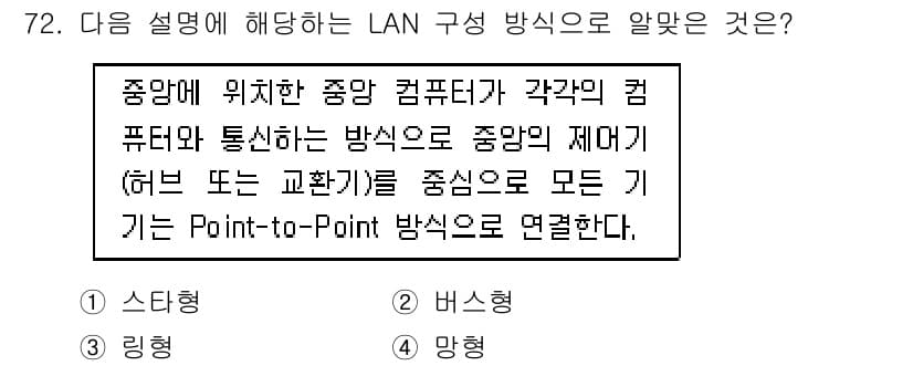 리눅스마스터_2급 2019년 72번 - 정답과 핵심 포인트를 검수 중인 기출문제