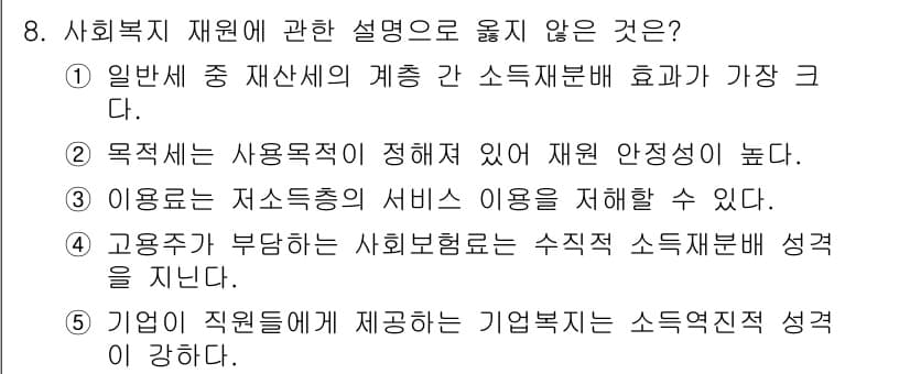 사회복지사_1급(3교시) 2020년 8번 - 정답과 핵심 포인트를 검수 중인 기출문제