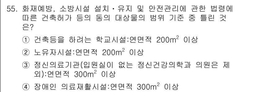 소방설비산업기사(전기) 2018년 55번 - 정답과 핵심 포인트를 검수 중인 기출문제