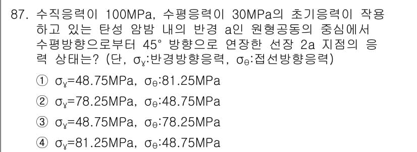 화약류관리기사 2019년 87번 - 정답과 핵심 포인트를 검수 중인 기출문제