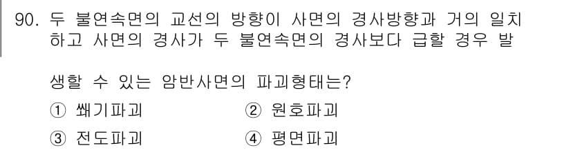 화약류관리기사 2019년 90번 - 정답과 핵심 포인트를 검수 중인 기출문제