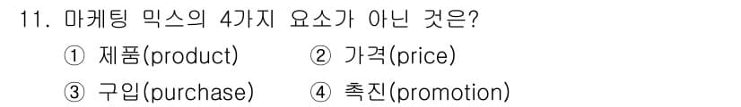컬러리스트기사 2019년 11번 - 정답과 핵심 포인트를 검수 중인 기출문제
