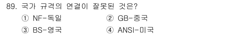 품질경영기사 2019년 89번 - 정답과 핵심 포인트를 검수 중인 기출문제