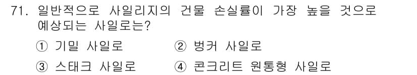 축산산업기사 2019년 71번 - 정답과 핵심 포인트를 검수 중인 기출문제