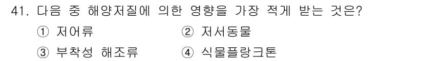 해양조사산업기사 2015년 41번 - 정답과 핵심 포인트를 검수 중인 기출문제