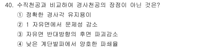 화약류관리산업기사 2015년 40번 - 정답과 핵심 포인트를 검수 중인 기출문제