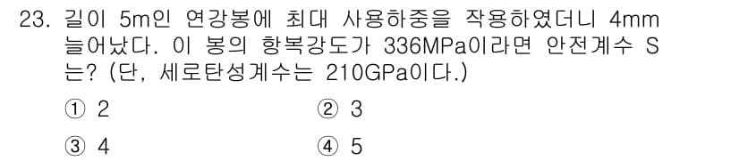 건설기계설비산업기사 2016년 23번 - 정답과 핵심 포인트를 검수 중인 기출문제