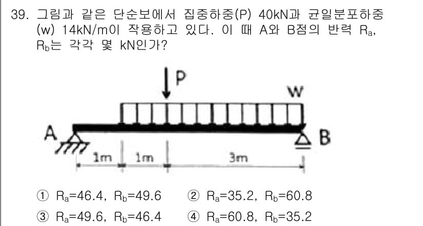 건설기계설비산업기사 2017년 40번 - 정답과 핵심 포인트를 검수 중인 기출문제