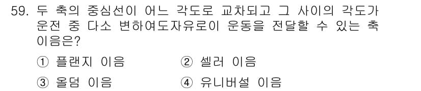 건설기계설비산업기사 2017년 60번 - 정답과 핵심 포인트를 검수 중인 기출문제