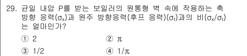 건설기계설비산업기사 2018년 29번 - 정답과 핵심 포인트를 검수 중인 기출문제