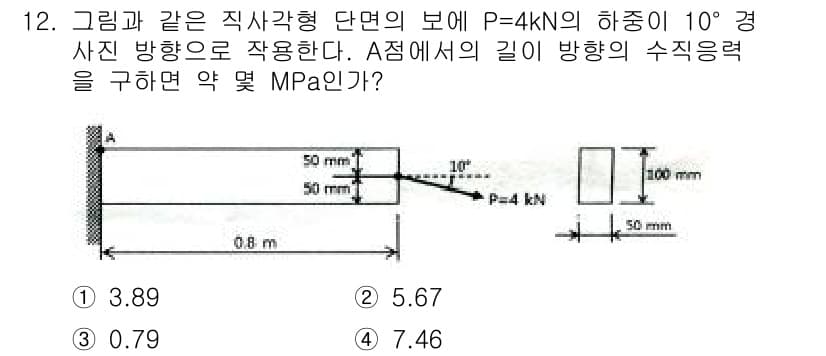 기계설계기사 2017년 12번 - 정답과 핵심 포인트를 검수 중인 기출문제