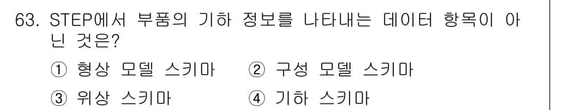 기계설계기사 2017년 63번 - 정답과 핵심 포인트를 검수 중인 기출문제