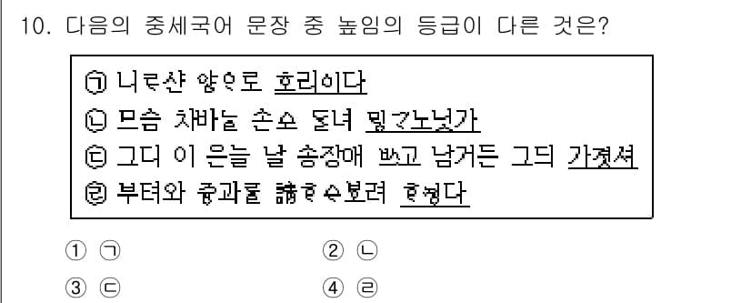 경찰공무원(순경)_국어 2019년 10번 - 정답과 핵심 포인트를 검수 중인 기출문제