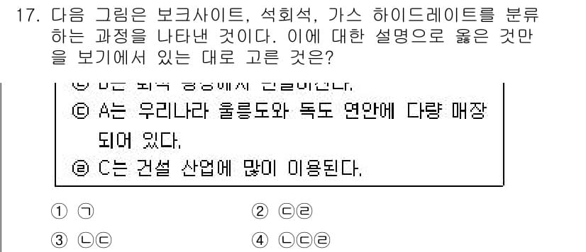 경찰공무원(순경)_과학 2018년 17번 - 정답과 핵심 포인트를 검수 중인 기출문제