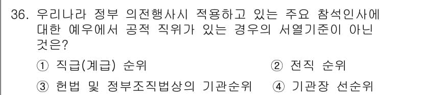 경비지도사_2차(경호학) 2016년 36번 - 정답과 핵심 포인트를 검수 중인 기출문제