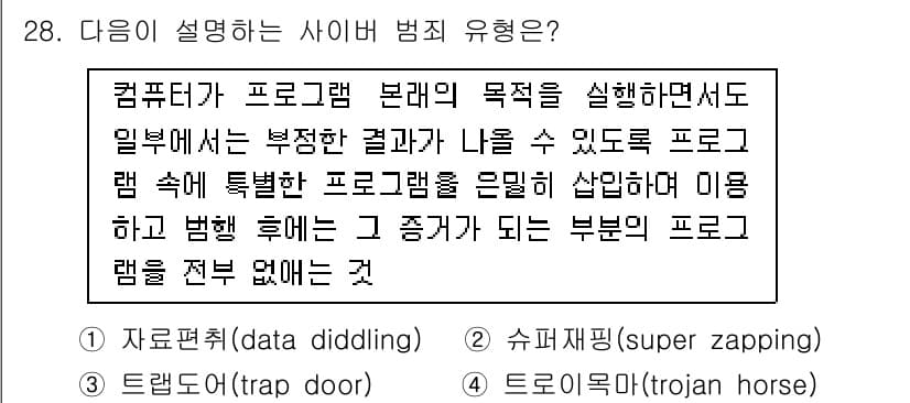 경비지도사_2차(범죄학) 2019년 28번 - 정답과 핵심 포인트를 검수 중인 기출문제
